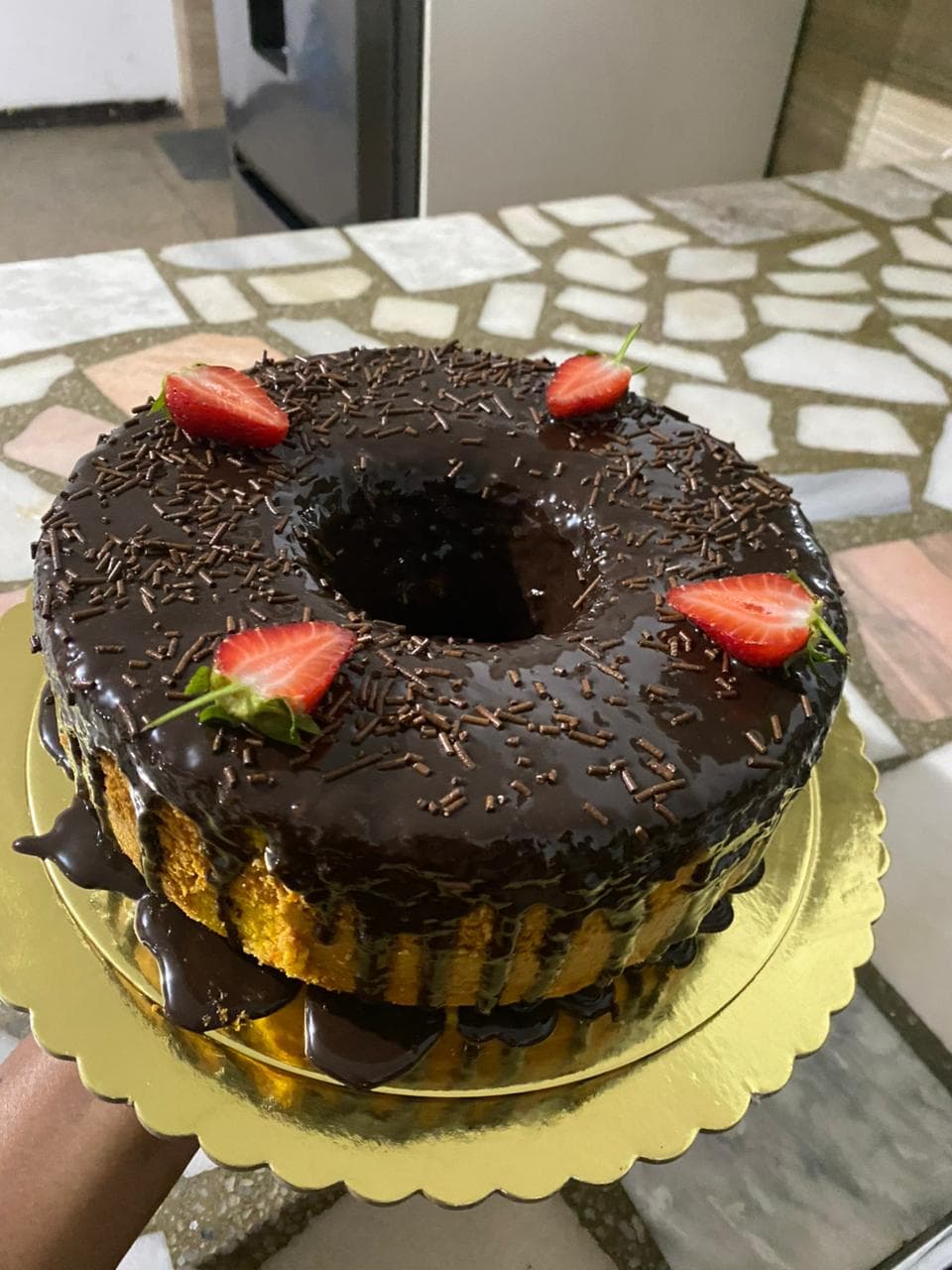 Bolo de cenoura